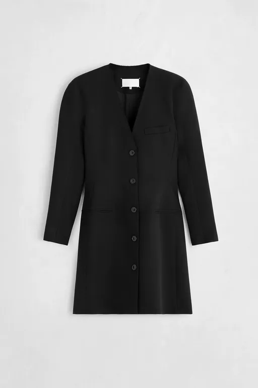 Virgin Wool Mini Dress