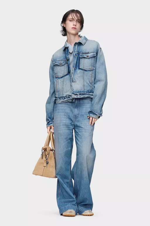Wide-leg jeans - Pants