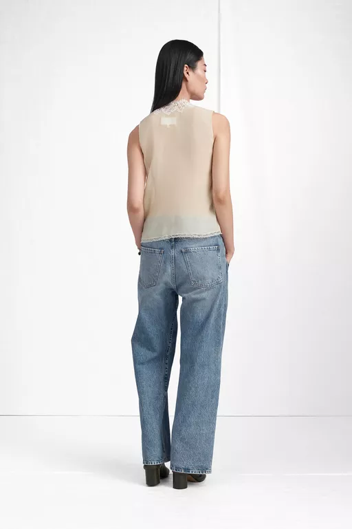 Fusion Lace-Trim Camisole Top - Short-sleeved Top