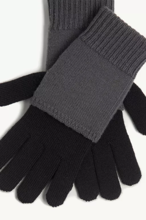 2トーン ニットグローブ - グローブ