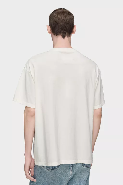 Floral MM Embroidered Cotton T-Shirt - T-shirts