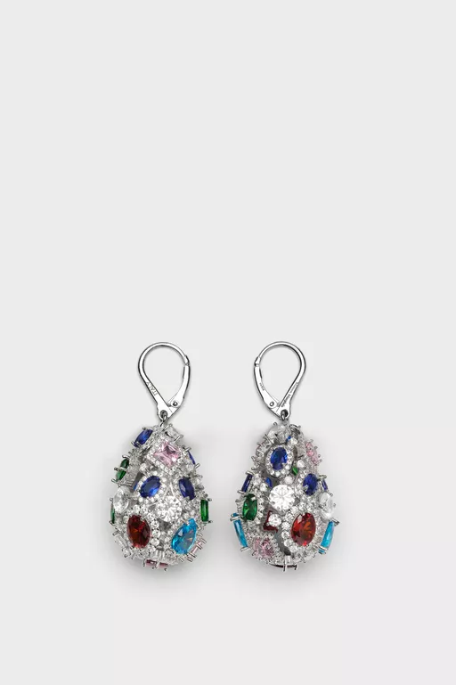 Cluster Show Drop Earrings