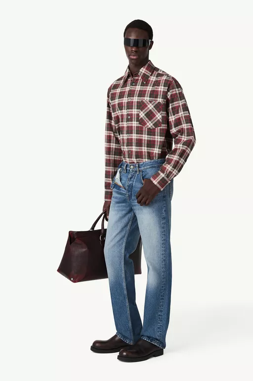 Straight-leg denim jeans - Denim