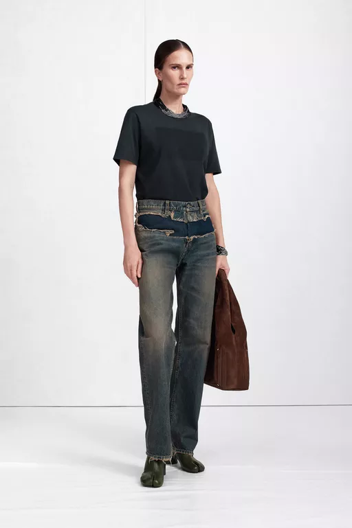 Tonal Patch Cotton Jersey T-Shirt - T-shirts