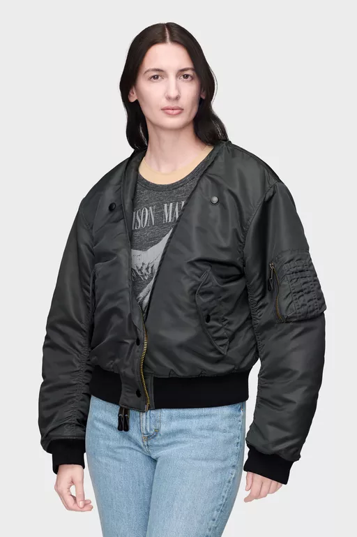 Reversible Bomber Jacket - Jackets