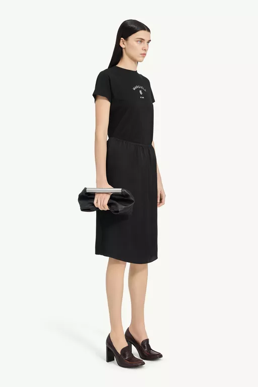 Satin Midi Skirt - Midi Skirts