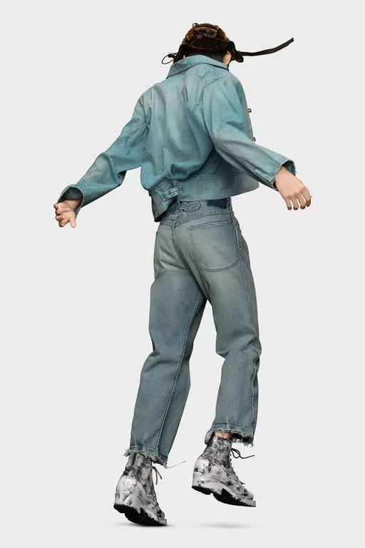 Distressed jeans - Denim