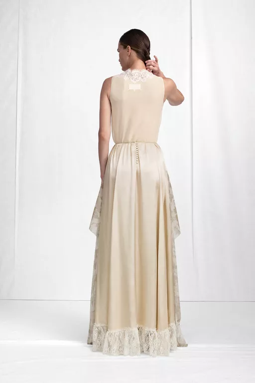 Fusion Floral Maxi Skirt - Long skirts