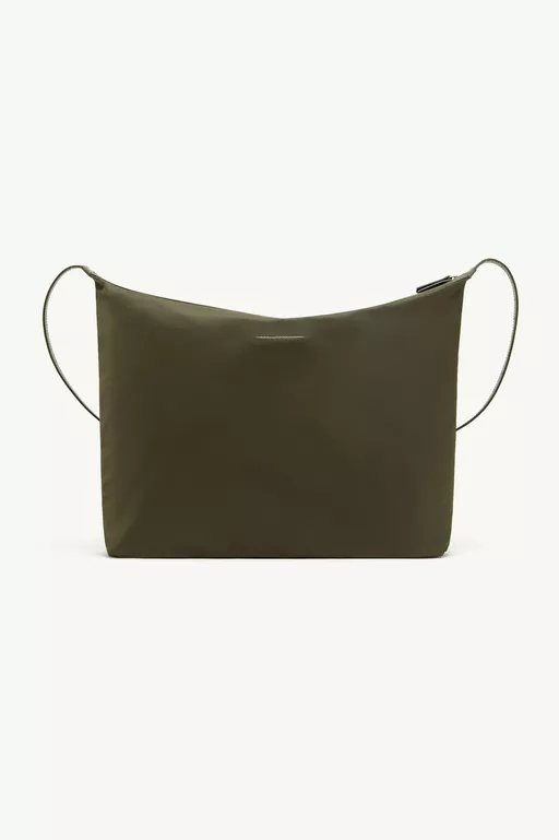 Borsa a tracolla in twill di nylon - Borsa a tracolla