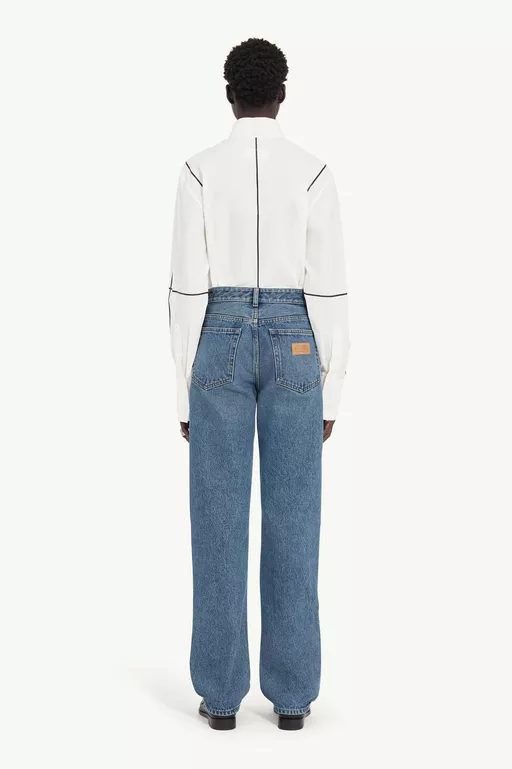 Straight-leg jeans - Denim