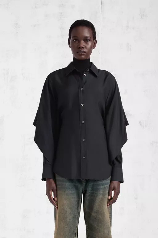 Chemise &agrave; manches capes - Chemises