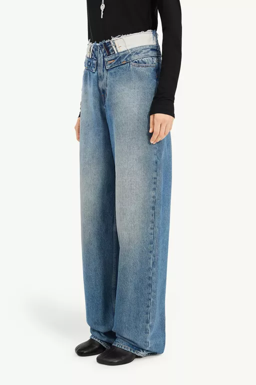 Straight-leg jeans - Denim