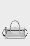 Silver - 5AC East West Handbag Medium