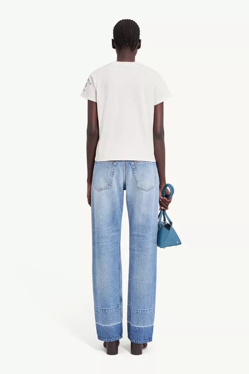 Mannequin-print cotton jersey T-shirt - T-shirts