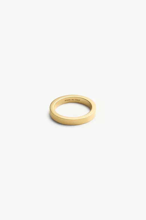 Gold numeric ring - Rings