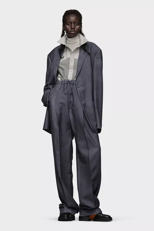 Mohair Wool Suit Jacket - Jackets