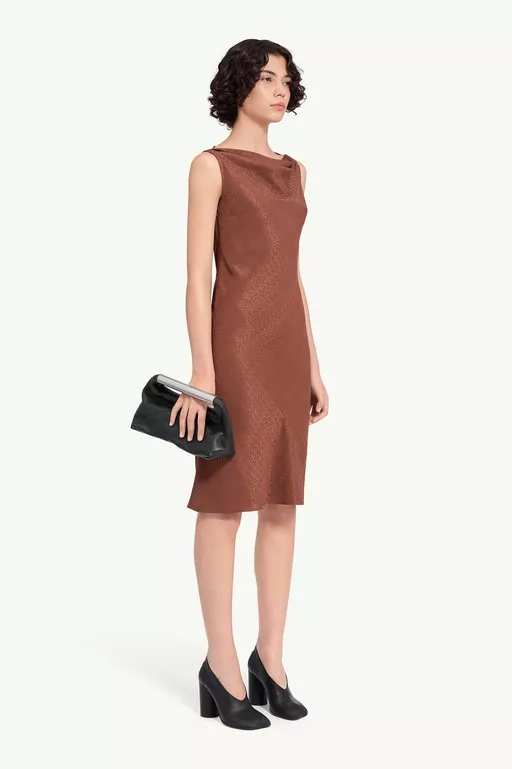Jacquard dress - Midi Dress