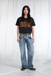 Blue jeans - Stone Bleached Denim Jeans