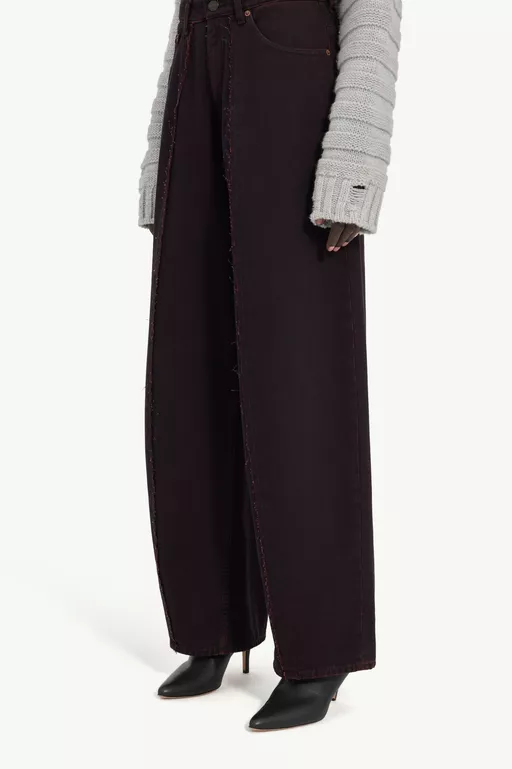 Wide-leg jeans - Denim