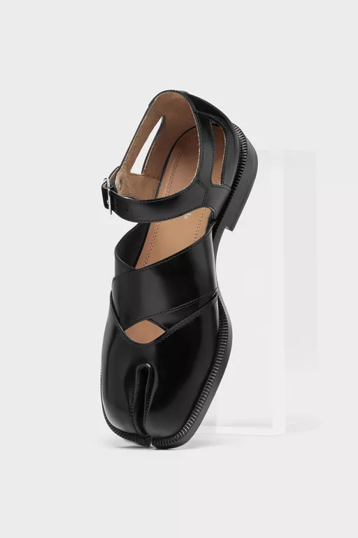 Maison Margiela Tabi Leather Sandals - Heels