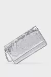 Silver - Broken mirror chain wallet