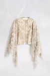 Beige - Fusion Tapestry-Print Shirt