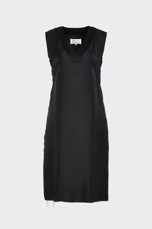 Silk Midi Dress - Midi Dress