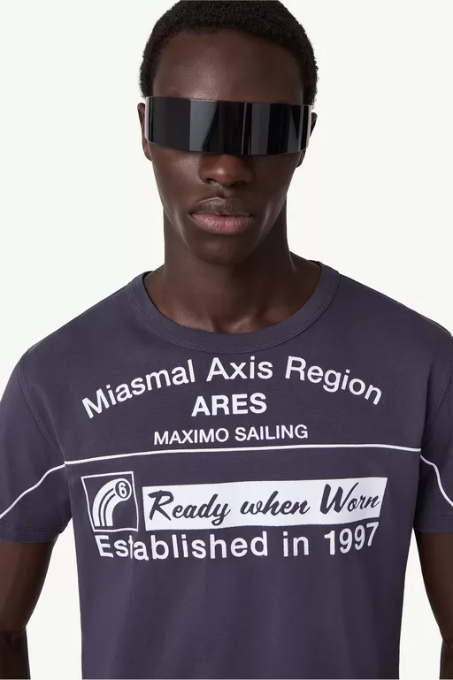 Anagram print t-shirt - T-shirts