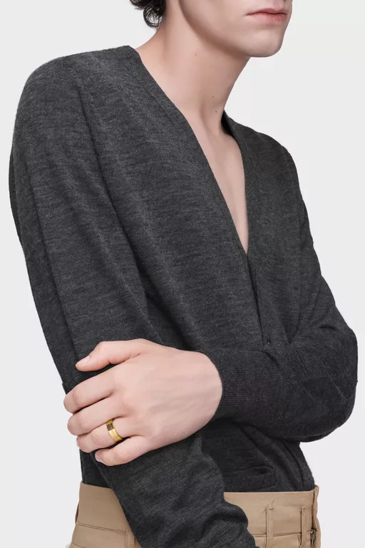 Anello largo con logo - Rings