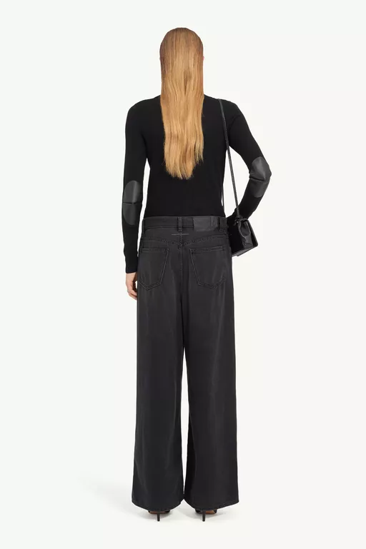 Wide-leg jeans - Denim