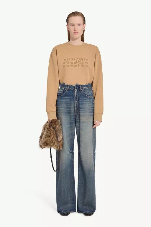 Wide-leg jeans - Denim
