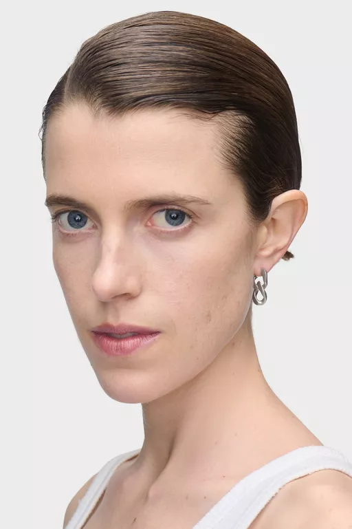 Silver Maillons Earrings - Earrings