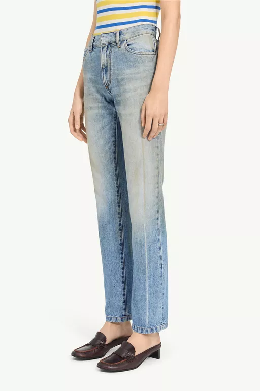 Straight-Leg Jeans - Denim