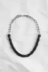 Black - Link Small Chain Bracelet