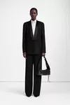 Black - Virgin Wool Tuxedo Blazer