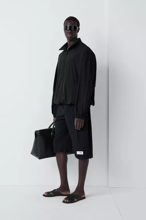 Veste zipp&eacute;e en nylon - Vestes