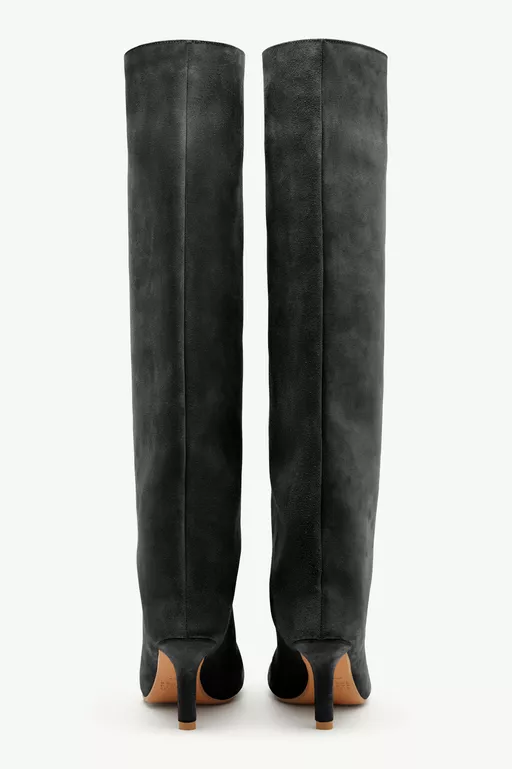 Anatomic Slip-on Suede Boots - Boots