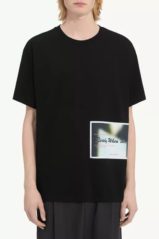 Patch cotton T-shirt - T-shirts