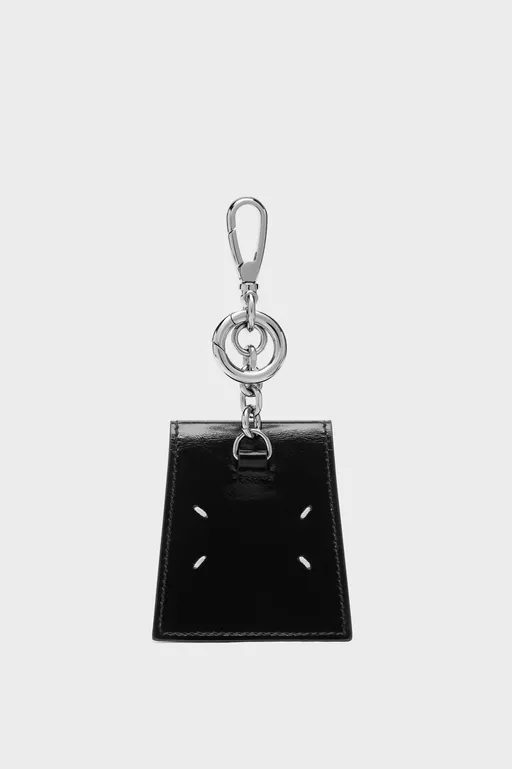 Leather tea bag charm - Small Leather Goods