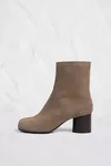 Taupe - Tabi Ankle Boots Suede