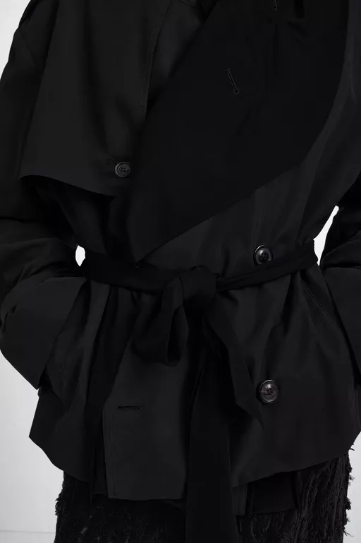 Gabardina Drapeada - Chubasqueros
