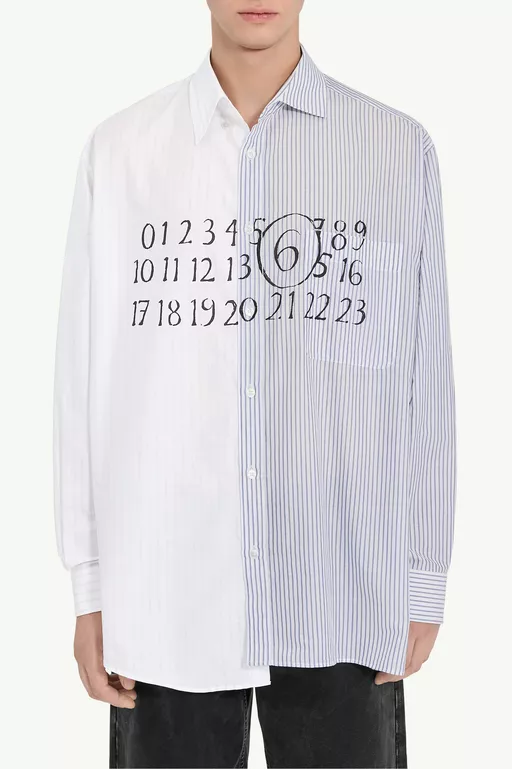 Numeric asymmetric shirt - Shirts