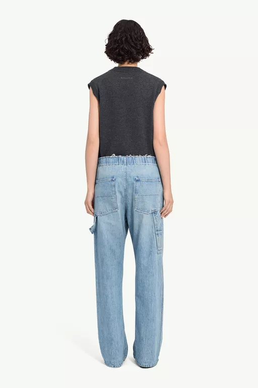 Wide-leg jeans - Pants
