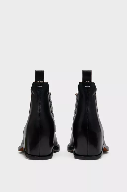 Heel-less 웨스턴 첼시 부츠 - 앵클 부츠