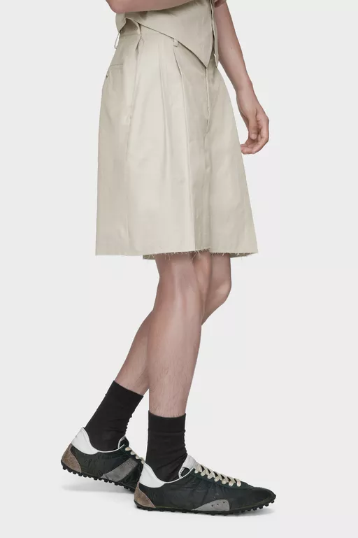 Cotton silk shorts - Shorts