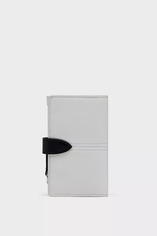 4ステッチ レザー ジップカードホルダー - カードホルダー