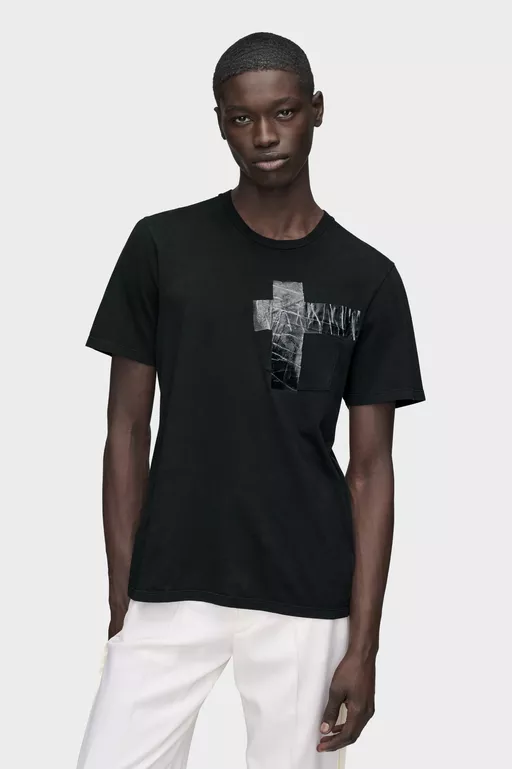 Taped Cotton Jersey T-shirt - T-shirts