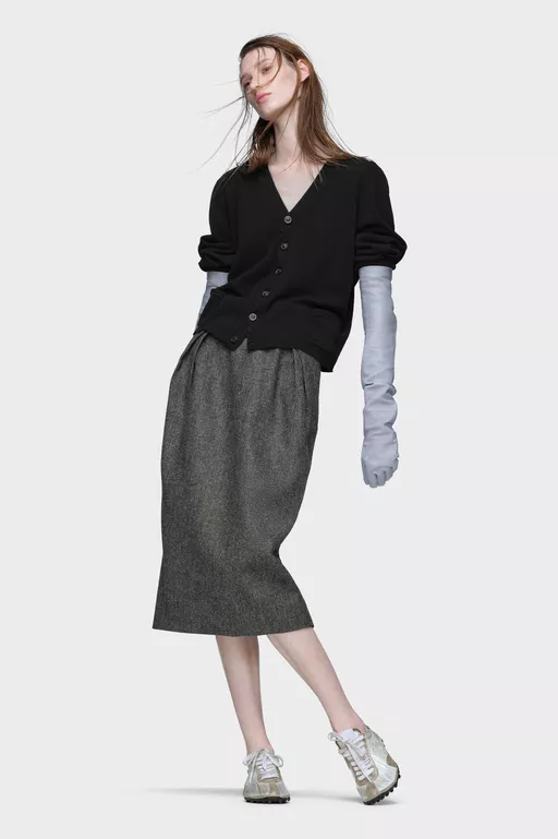 Wool v-neck cardigan - Overalls