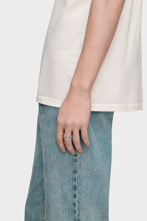 Silver Maillons Ring - Rings