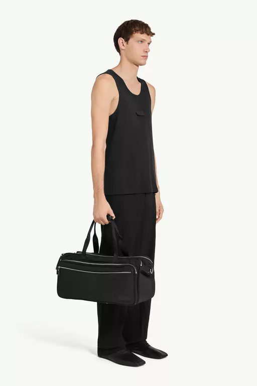 Ribbed jersey tank top - Tops